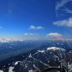 Flugwegposition um 12:08:22: Aufgenommen in der Nähe von Trieben, Österreich in 2115 Meter